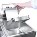 Omcan USA 34868 Split Pot Countertop Electric Fryer w/ 4 Baskets, 12-Liter Capacity, 110V 4 image