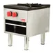 Omcan USA 37525 18" Natural Gas Stock Pot Range w/ (1) Three Ring Burner, LP Conversion Kit Included, Manual Controls, 100.000 BTU 1 image