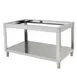 Omcan USA 40642 (40642) Stainless Steel Stand For Double Chamber Fuoco Digital Series 1 image
