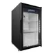 Omcan USA 41214 21" Glass Door Refrigerator, 5.1 cu ft, Black, 1/8 HP, ENERGY STAR®, Swing Door 2 image