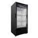 Omcan USA 41216 24" 1-Section Merchandiser Refrigerator w/ Glass Door, in Black, 8.9 cu. ft. 2 image