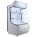 Omcan USA 41465 37" Open Air Refrigerated Display Case in White, 2 Shelves, 12.71 cu.ft. 1 image