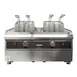 Omcan USA 41883 4.74 Gallon-18 Liter Countertop Electric Pasta Cooker, 2 Tanks, 240V, 7200W 2 image