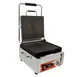 Omcan USA 42910 Single Sandwich Panini Grill w/ Timer, 11" x 10" Grooved Plates, 120V 1 image