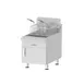 Omcan USA 43089 Full Pot Countertop Gas Fryer w/ 30-lb Capacity, 2 Baskets, 4 Burners, LP Gas 1 image