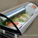 Omcan USA 43224 51" Countertop Refrigerated Sushi Display Case, White 3 image