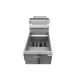 Omcan USA 43422 Full Pot Floor Model LP Gas Fryer, 35-40 lbs, 90.000 BTU 3 image