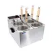 Omcan USA 43558 2.12 Gallon-8 Liter Countertop Electric Pasta Cooker, 2 Tanks, 240V, 2400W 1 image