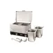 Omcan USA 44182 (Fw-Cn-0252) Double Pot Sauce Warmer, Countertop, Power Switch 2 image