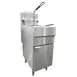 Omcan USA 44225 Full Pot Floor Model Natural Gas Fryer, 35-40 lbs, 90.000 BTU 1 image