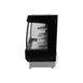 Omcan USA 44377 51" Vertical Open Air Merhandiser in Black, Self-Contained, 4 Shelves, 27.2 cu ft. 3 image