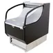 Omcan USA 44379 26" Self-Serve Refrigerated Display Case in Black, Deck Only, Open Curved, 6.6 cu. ft. 3 image