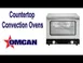Omcan USA 44519 Single-Deck Half-Size Electric Convection Oven w/ Manual Controls, 4 Racks 2 image