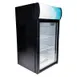 Omcan USA 44530 18" Countertop Glass Door Refrigerator in Black, 2.8 cu. ft. 1 image