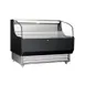 Omcan USA 44544 52" Self-Serve Refrigerated Display Case in Black, Open Curved, 13.07 cu. ft. 1 image