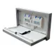 Omcan USA 44558 (44558) Baby Changing Station – Stainless Steel Cover + High-Density Polyethylene 1 image