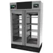 Omcan USA 45376 Stagionello+Maturmeat Combo 220+220lb Meat Curing & Dry Aging Cabinet, 58" W, 3.7kW 220VGuide Glass Door 1 image