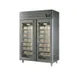 Omcan USA 45519 (STG200TFO) Affinacheese Cheese Drying Cabinet, 57.7"W, 440 lbs, Stainless Steel, Glass Door, 220v 1 image