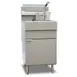 Omcan USA 46020 Full Pot Floor Model LP Gas Deep Fryer, 70 lbs Oil Capacity, 150.000 BTU 1 image