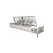 Omcan USA 46497 78" (Rs-Cn-0009-Pss) Refrigerated Topping Rail, 9 Pan Capacity 1 image