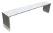 Omcan USA 47023 Sneeze Guard For 4 Pan Steam Table, 58"W X 12"D X 15"H 1 image