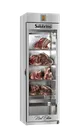 Omcan USA 47117 23 5/8" Glass Door Meat Preservation and Dry Aging Cabinet 176 lb. Capacity - 115V, 510W 1 image