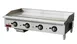 Omcan USA 47373 48" Countertop Thermostatic Gas Griddle, 1" Steel Plate, 112.000 BTU 1 image
