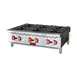 Omcan USA 47381 36" Countertop Gas Hotplate with (6) Burners, Manual Controls, 150.000 BTU 1 image
