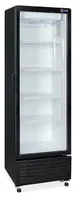 Omcan USA 47460 1-Section Merchandiser Refrigerator w/ Glass Door, in Black, 10 cu. ft. 1 image