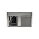 Omcan USA 47484 26" Air Cooled Full Cube 210 lb Undercounter Ice Machine with 80 lb Bin 9 image
