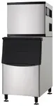 Omcan USA 47485 Air Cooled Full Cube 350 lb Ice Machine with Bin, 275 lb Storage 1 image