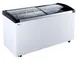 Omcan USA 47754 57" Curved Lid Ice Cream Display Freezer, 9.3 cu. ft. 1 image