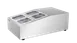 Omcan USA 47861 15" (Rs-Cn-0004) Refrigerated Prep Rail Salad Bar Station 1 image