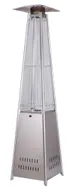 Omcan USA 47878 (PH-CN-2270-P) 89" Propane Patio Heater, Pyramid-Style, 42,000 BTU, Stainless Steel 1 image