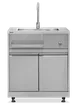 Omcan USA 47961 (47961) Hand Sink, Mobile, 32"W, One Compartment with Faucet 1 image