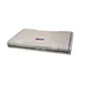 Omcan USA 48100 Baby Changing Station, Horizontal, 35" W x 4" D x 20" H, 50 lb, Wall-Mounted, LDPE, Grey 1 image