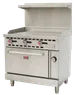 Omcan USA 48189 Gas 36" Restaurant Range 1 image