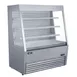 Omcan USA 48273 48" Vertical Open Air Merchandiser, Stainless Steel, 3 Shelves, 15 cu. ft. 1 image
