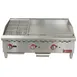 Omcan USA 48296 (Ce-Cn-12C24G) Griddle/Char-Broiler Combination, Countertop 1 image