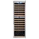 Omcan USA 48526 - Dual Wine Cooler 24"-35" W, 96-149, 41-68°F (5-20°C), Stainless Door, R600a, 161W 1 image