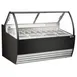Omcan USA 49008 (FR-CN-00013B) 69" Gelato Dipping Cabinet w/ Curved Sneeze Guard 1 image