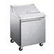 Omcan USA 50045 27" One Section Sandwich / Salad Prep Table w/ 1 Door, 6 Pans 1 image