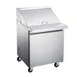 Omcan USA 50049 27" One Section Mega Top Sandwich / Salad Prep Table w/ 1 Door, 9 Pans 1 image