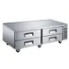 Omcan USA 50072 72" 4 Drawers Refrigerated Chef Base, Side Mounted, (8) full size pans 1 image