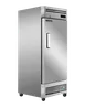 Omcan USA 58001 27" 1-Solid Door Reach-In Freezer, Bottom Mounted, 17.8 cu. ft., Stainless Steel 1 image