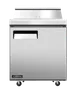 Omcan USA 58005 28" 1-Door Sandwich and Salad Prep Table, 8 Pans, 3.4 cu.ft., Stainless Steel 1 image
