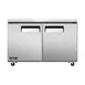 Omcan USA 58014 48" 2-Door Undercounter Refrigerator, Stainless Steel, 6.7 cu. ft. 1 image