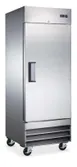 Omcan USA 59024 One Section Reach-In Refrigerator w/ Solid Door, Bottom Mount, 20.5 cu. ft. 1 image