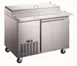 Omcan USA 59042 44" 1-Section Refrigerated Pizza Prep Table w/ 1 Door, (6) 1/3 Pans 1 image
