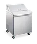 Omcan USA 59049 27" One Section Mega Top Sandwich / Salad Prep Table w/ 1 Door, 9 Pans 1 image